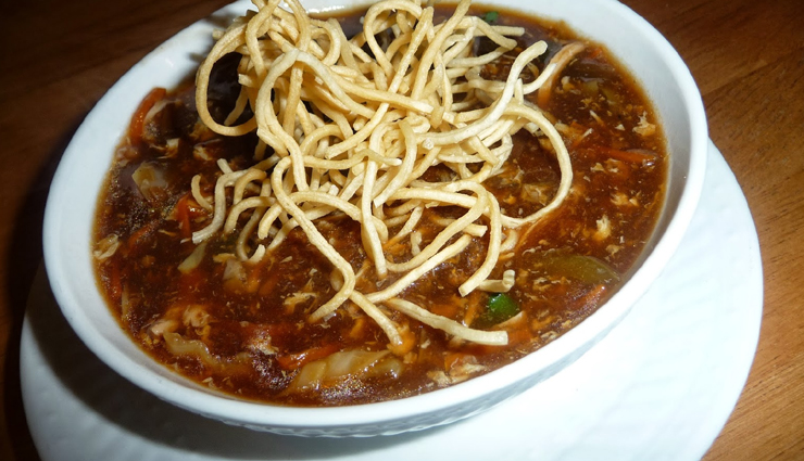 chicken manchow soup,soup recipe,chicken recipe,winter recipe