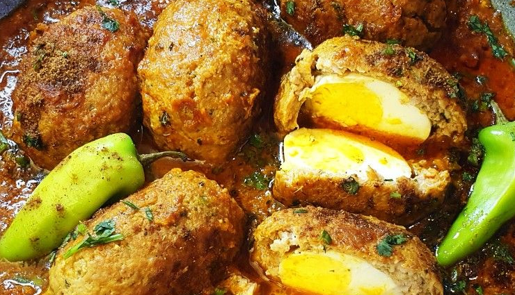 Recipe -  Deliciously Rich Chicken Nargisi Kofta Curry