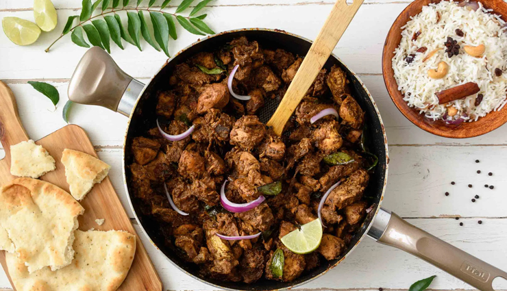 south indian style semi dry chicken pepper fry,dry chicken pepper fry,easy recipes,hunger struck,food