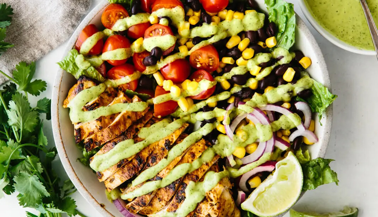 Recipe- Hearty Main Dish Southwest Chicken Salad