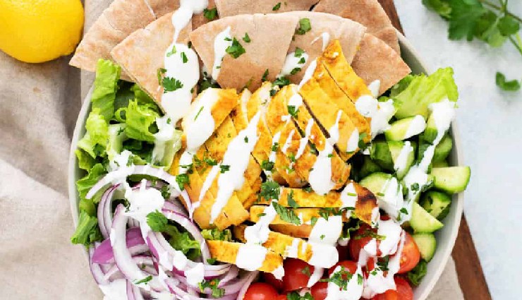 Recipe - Healthy and Easy To Make Chicken Shawarma Salad