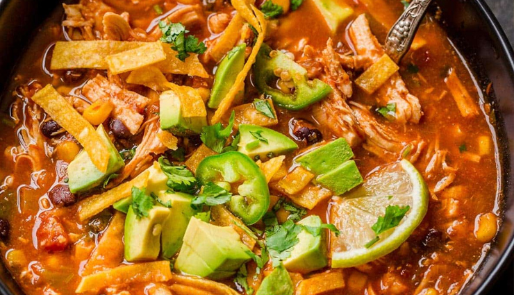 Recipe- Healthy and Easy To Make Chicken Tortilla Soup
