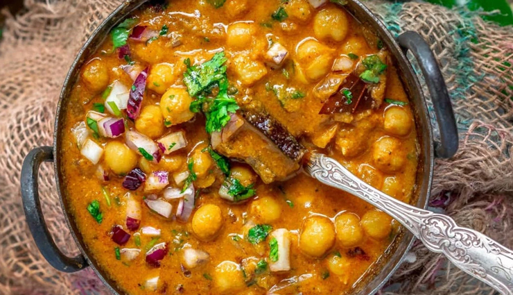 Recipe- South Indian Style Chickpeas Curry