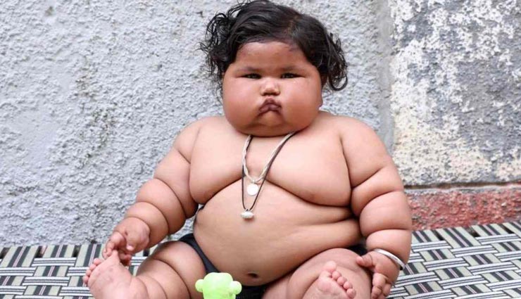 8 महीने का अनोखा बच्चा जिसका वजन है 17 किलो, डॉक्टर्स भी रह गए हैरान
