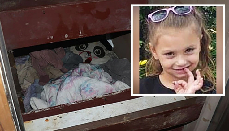 घर की सीढ़ियों के नीचे बने सीक्रेट रूम में मिली 2 साल से लापता हुई बच्ची!
