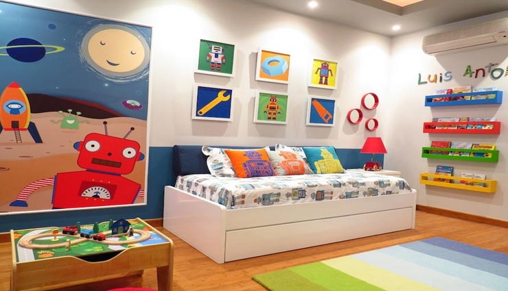 बच्चों का कमरा सजाते वक़्त रखें इन बातों का ध्यान, बनी रहेगी सुंदरता के साथ सुरक्षा