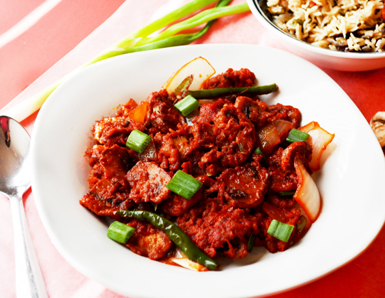 A Healthy Appetizer- Chilli Mushroom