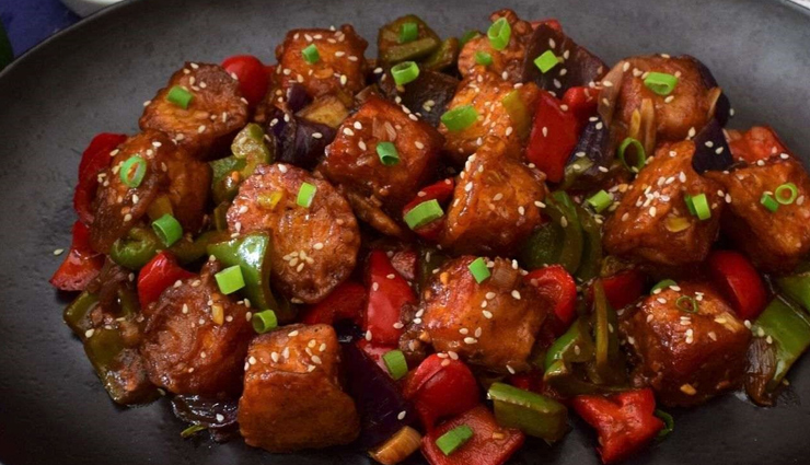 Recipe- Restaurant Style Dry Chilli Paneer
