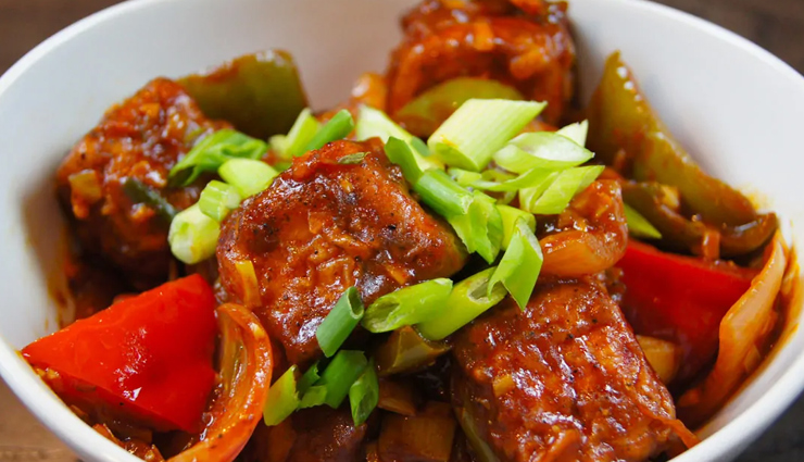 Recipe- Easy to Make No Bake Chilli Paneer