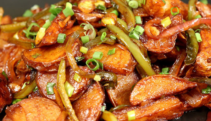 Recipe - Instant Chilli Potato Are Perfect Winter Snacks