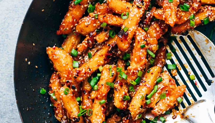 chilli potatoes,recipe of chilli potatoes,hunger struck,food easy recipes