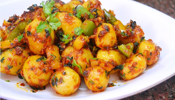 Recipe- Perfect for Party Garlic Chilli Potatoes
