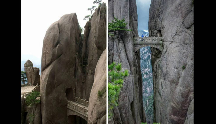 दुनिया की 5 सबसे अनोखी जगहें, जिन्हें देखकर होती है हैरानी most unique places,world famous places,startled surprise,the seven colors river,austria,swarovski face fountain,romania,rock sculpture,italy,giambologna sculptor,china,the bridge of immortals