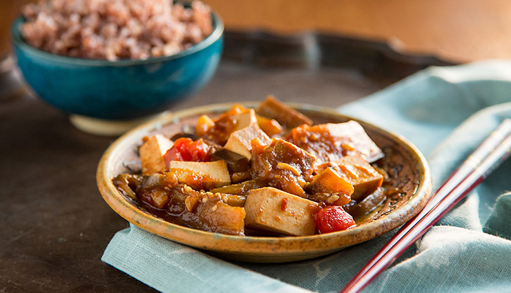 perfect for dinner chinese eggplant tofu,food,easy recipe