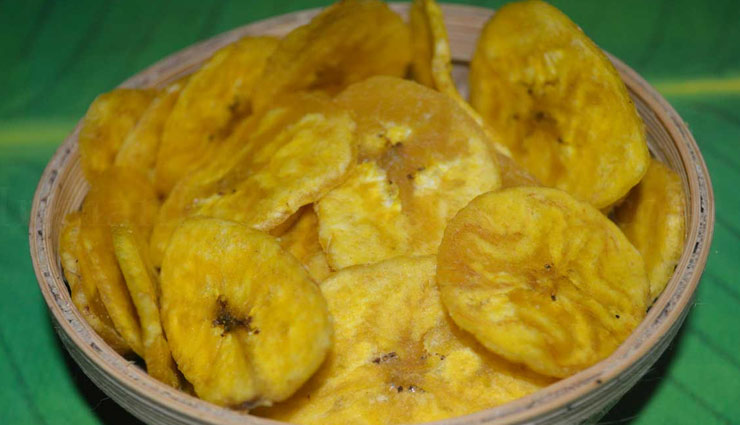 banana chips,recipe banana chips,raw banana chips,navratri special