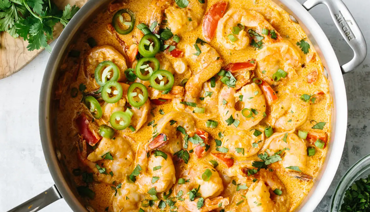 Recipe- Mouthwatering Dinner Creamy Chipotle Shrimp
