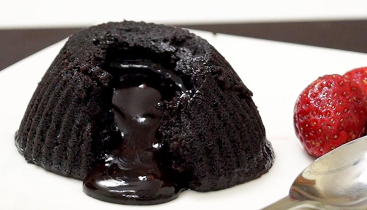 रेस्टोरेंट जैसा 'चोको लावा केक' बनाए घर पर, वो भी कड़ाही में #Recipe choco lava cake recipe,recipe,recipe in hindi,special recipe