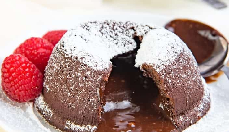 Recipe- Cafe Style Molten Chocolate Cake