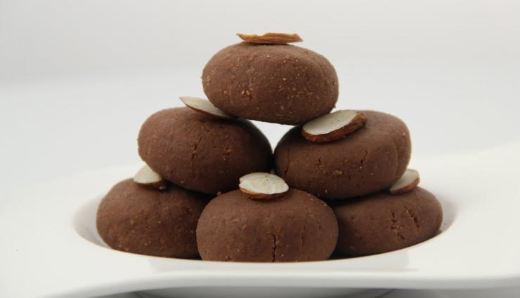 chocolate badam peda recipe,recipe,special recipe,ganesh chaturthi 2019,ganesh chaturthi special
