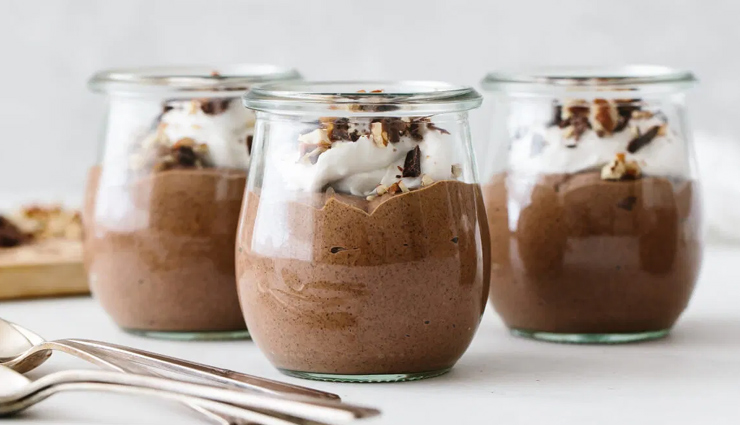 chocolate chia pudding,chocolate recipe,pudding recipe,chia recipe,sweets recipe,snacks recipe