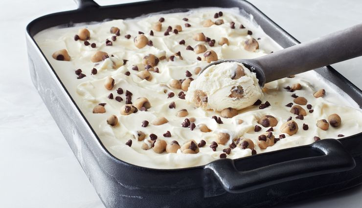 chocolate chip cookie dough ice cream,hunger struck,food,easy recipe