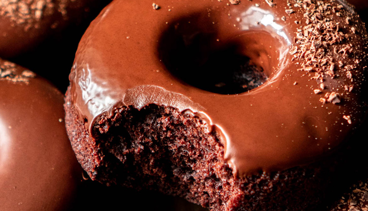 Chocolate Day Recipe- Bakery Style Chocolate Donut