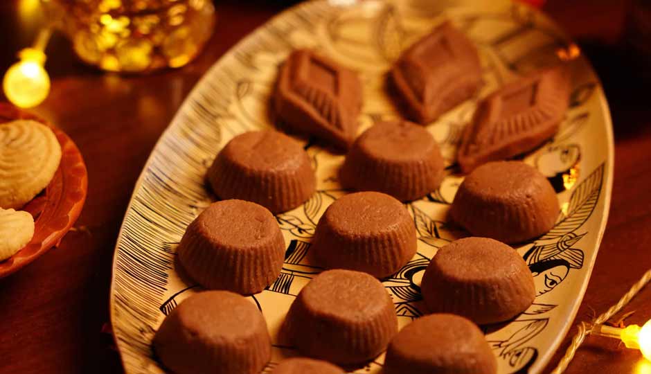 Mouthwatering Sugar-Free Chocolate Sandesh
