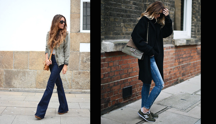 sneakers according to your jeans,sneakers,fashion tips