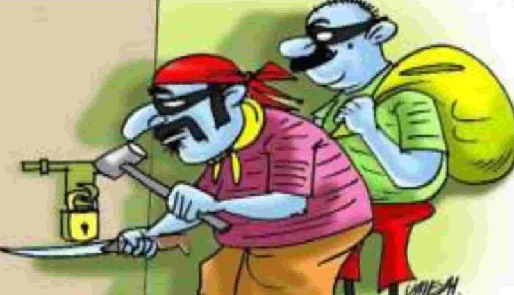 राजस्थान : जिस कमरे में तिजोरी चोरों ने उसी कमरे का तोडा ताला, न फुट प्रिंट न ही फिंगर प्रिंट