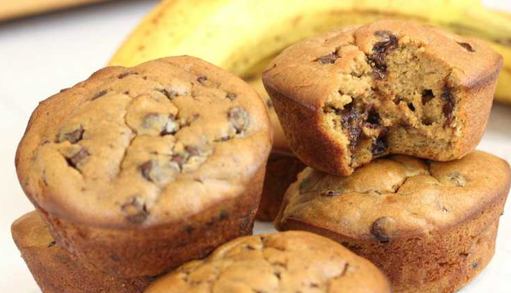 chunky monkey muffins,hunger struck,food,easy recipe