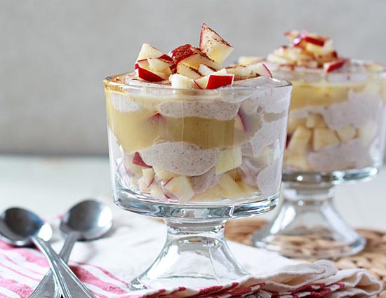 Recipe Cinnamon-Apple Parfaits