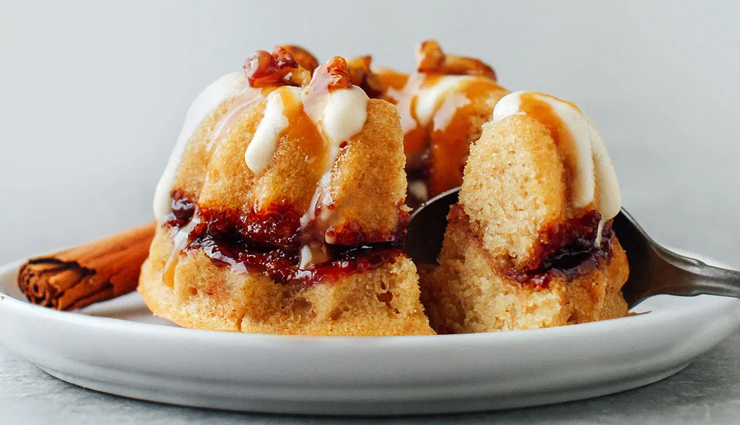 Recipe- Cinnamon Mini Bundt Cakes Are Eggless and Yummy