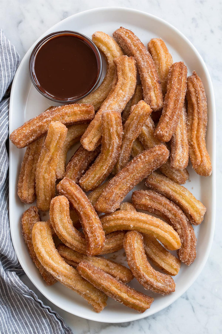 eggless cinnamon sugar churros,eggless cinnamon sugar churros recipe,recipe