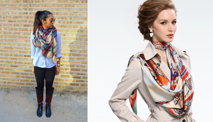 fashion tips,4 stylish ways to wear your scarf,different ways to wear your scarf,styling your scarf in summers,summers fashion
