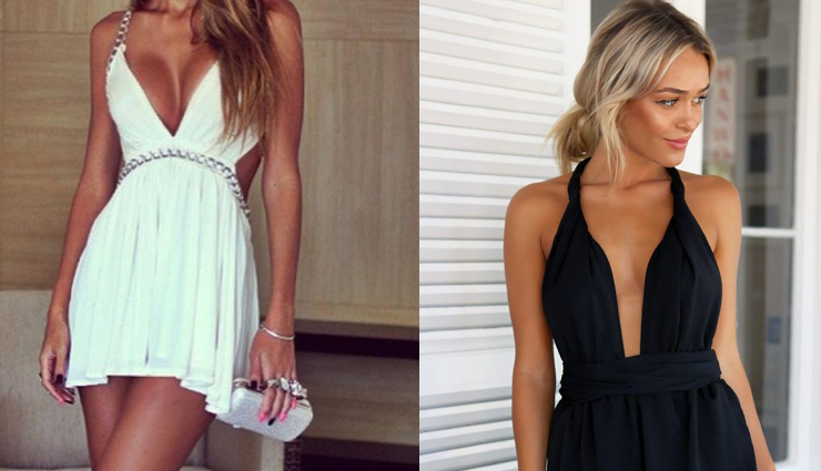 fashion trends,5 ways to go bra less this summer,bra less dresses,bra less outfit ideas