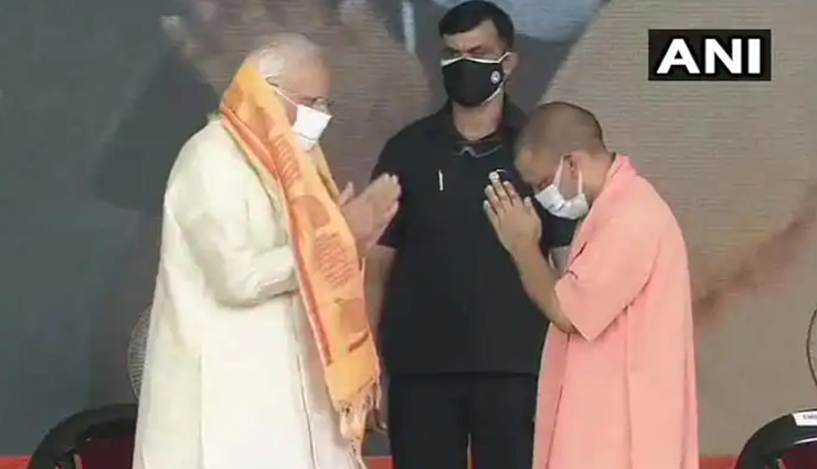 CM योगी की तारीफ में बोले पीएम मोदी -  कड़ी मेहनत कर रहे, आज यूपी में कानून का राज है 