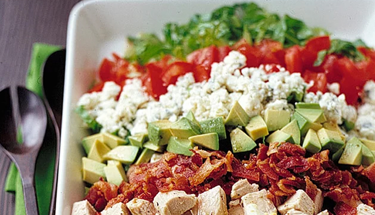 spin turkey cobb salad,cobb salad recipe,hunger struck,food