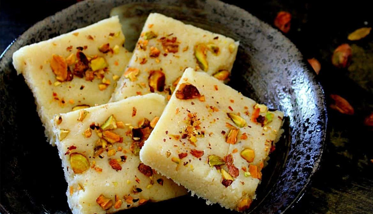 coconut burfi,hunger struck,food