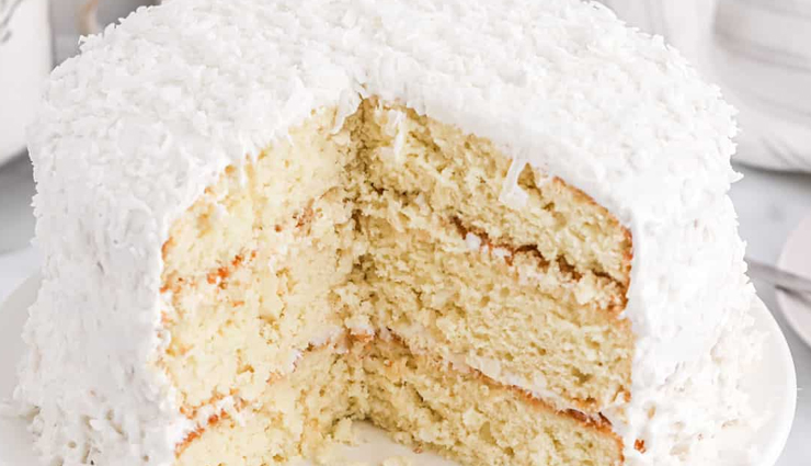 Recipe - Deliciously Moist Coconut Cake
