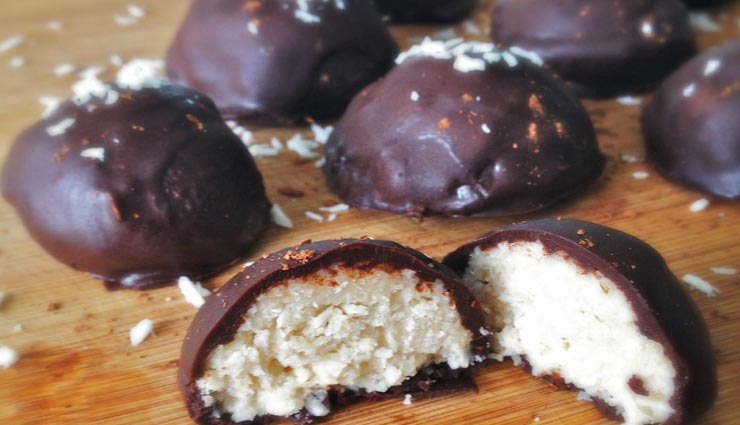 coconut chocolate balls recipe,recipe,recipe in hindi,special recipe