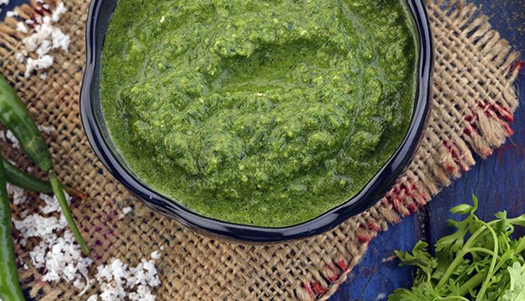 cilantro coconut chuntey,chuteny recipe,snacks recipe