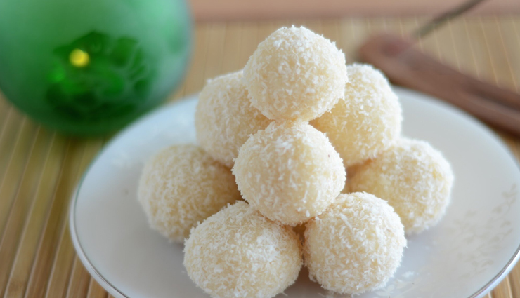 coconut ladoo recipe,recipe,recipe in hindi,janmashtami special recipe