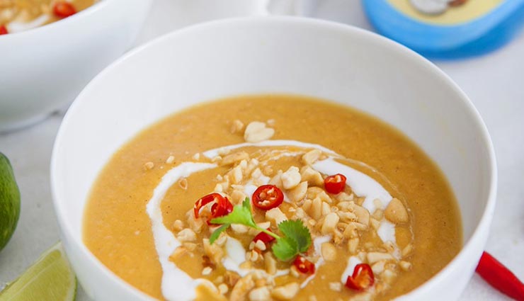 coconut peanut soup recipe,recipe,recipe in hindi,special recipe,lockdown,coronavirus