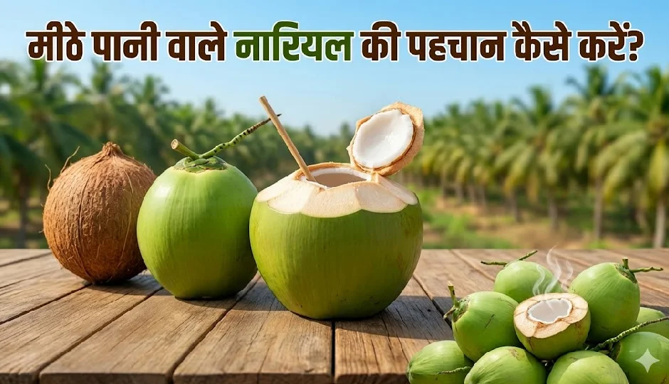 मीठे पानी वाला नारियल कैसे पहचानें? रंग और कुछ आसान टिप्स से खरीदते वक्त करें सही चुनाव