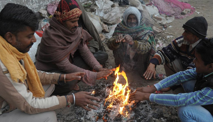 ठिठुर रहा उत्तर भारत, राजस्थान के 18 शहरों में रात का पारा 10 डिग्री से नीचे