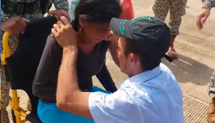 mother,children,jungle,colombian,weird news