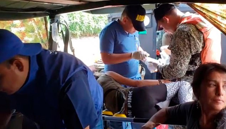 mother,children,jungle,colombian,weird news