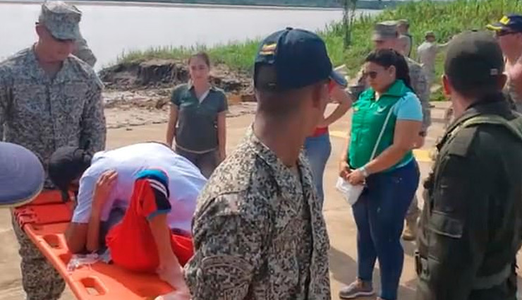 mother,children,jungle,colombian,weird news