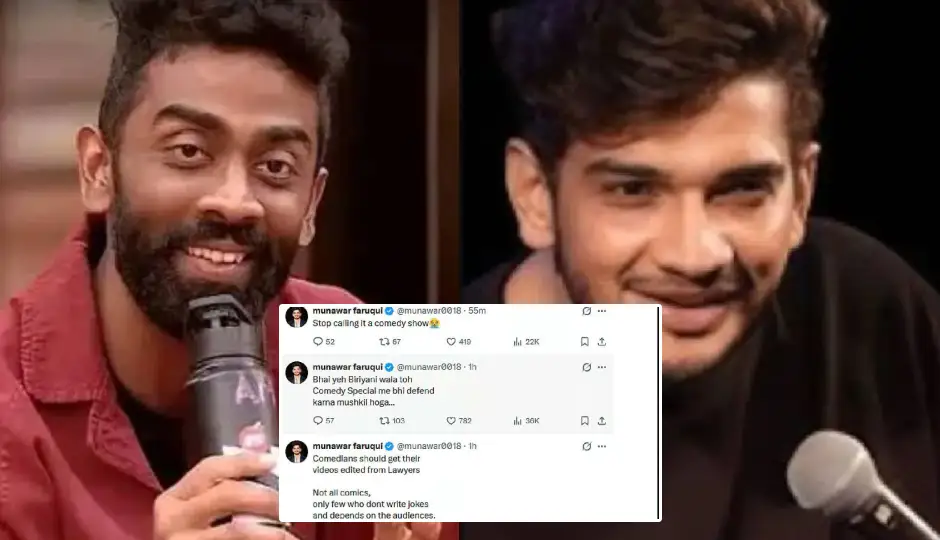 370 बिरयानी विवाद के बाद प्रणीत मोरे पर बढ़ी मुश्किलें, कॉमेडी बिरादरी से भी नहीं मिला सपोर्ट; मुनव्वर फारुकी ने लगाई कड़ी फटकार
