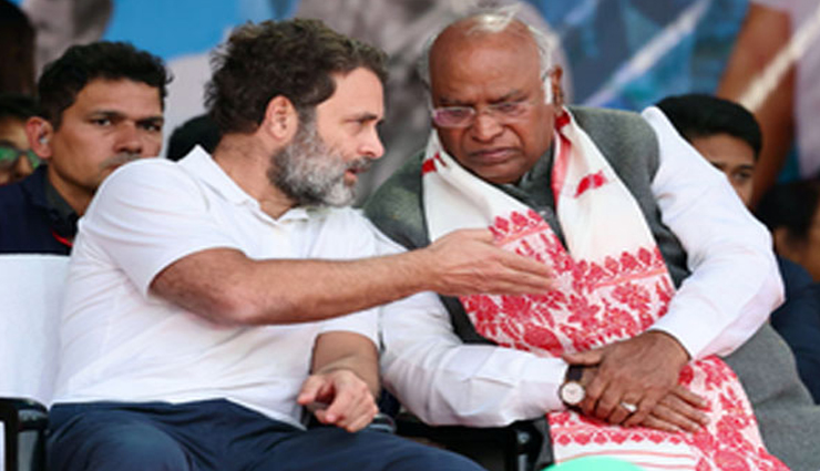 कांग्रेस को नहीं है असम सरकार पर भरोसा, राहुल की सुरक्षा के लिए खड़गे ने अमित शाह को लिखा पत्र